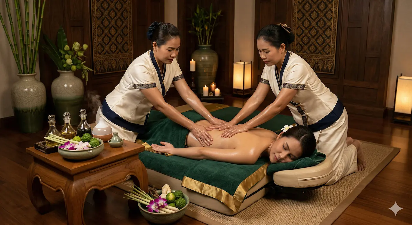 4-Hand Aroma Oil Massage Bangkok