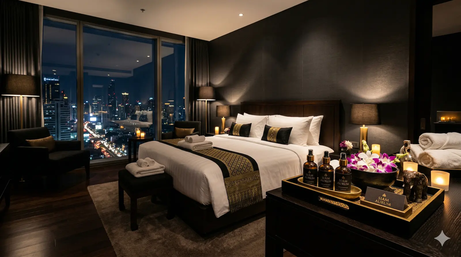 Siam Aurum luxury massage therapy Bangkok